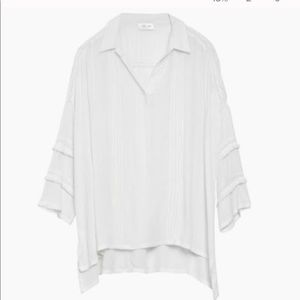 RD style white shirt with fringe detail